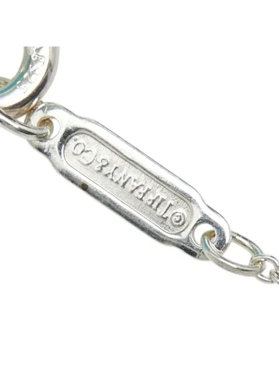 Tiffany & Co Open Circle Pendant Necklace Silver - Picture 6 of 9